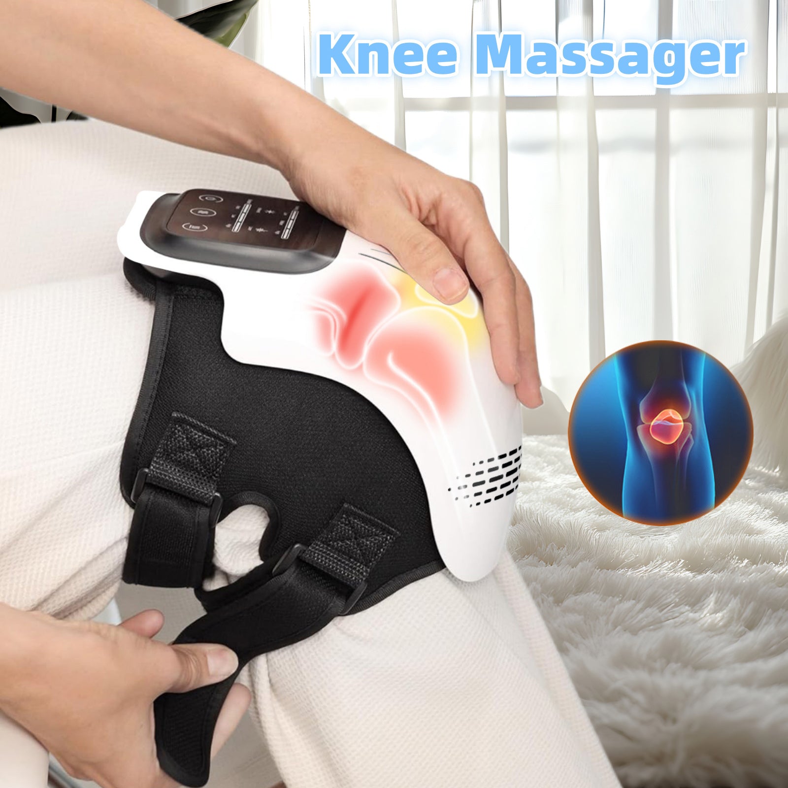 Vibration knee massager